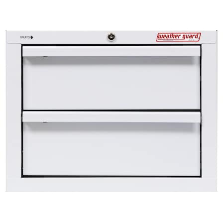 Weather Guard SHELF ACCESSORIES Shelf Mount 21 Inch Width x 17 Inch Height x 16 Inch Depth 2 Drawers 902-3-01